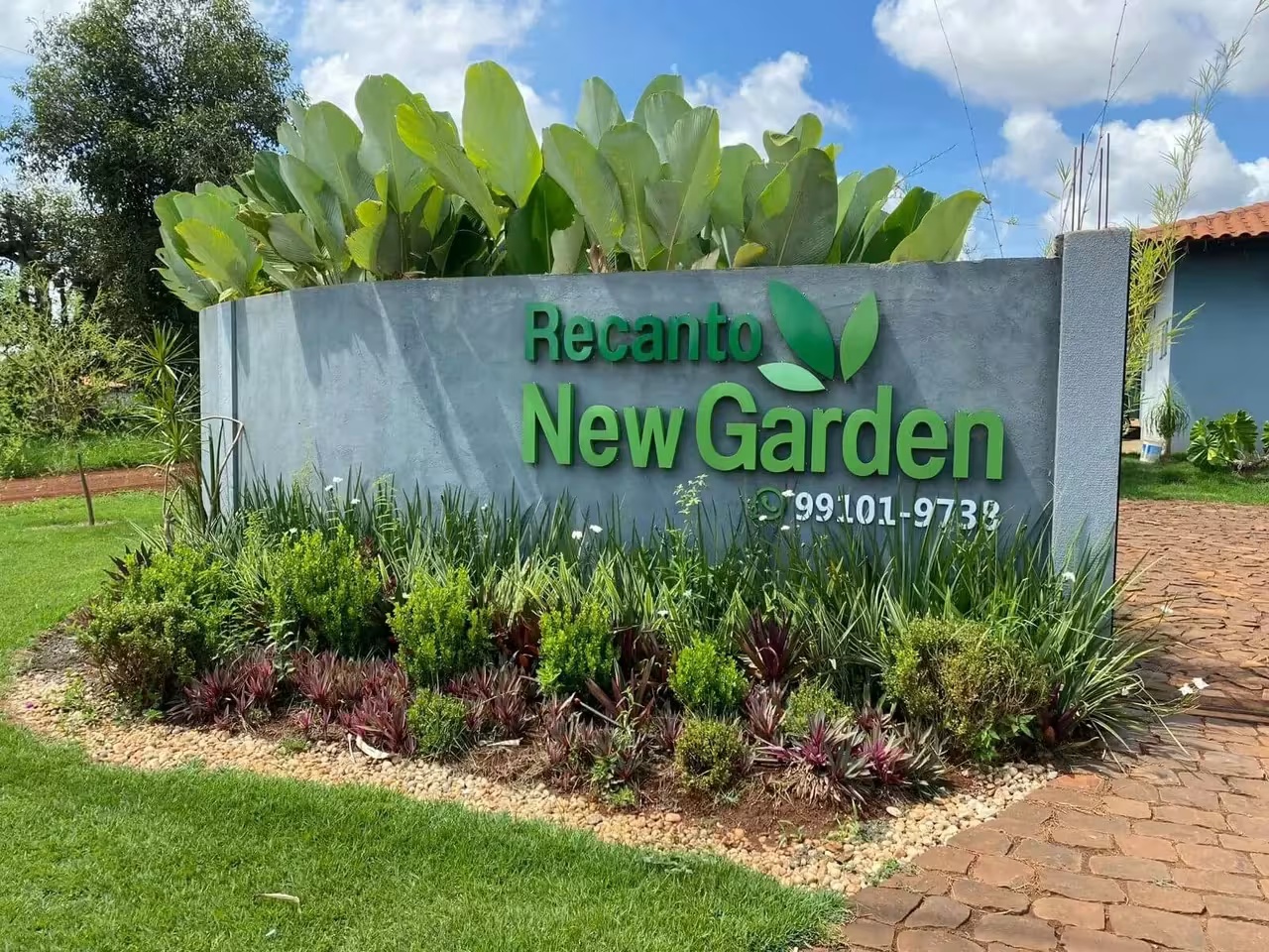 Recanto New Garden em Londrina, PR - Capacidade para 300 pessoas - Com area_verde, quartos