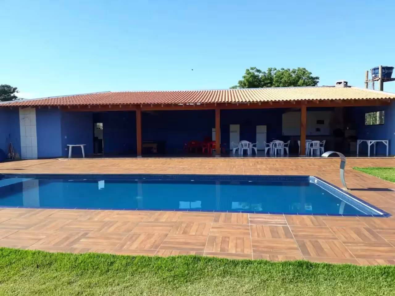 Recanto Boa Esperança em Londrina, PR - Capacidade para 100 pessoas - Com wifi, churrasqueira_coberta