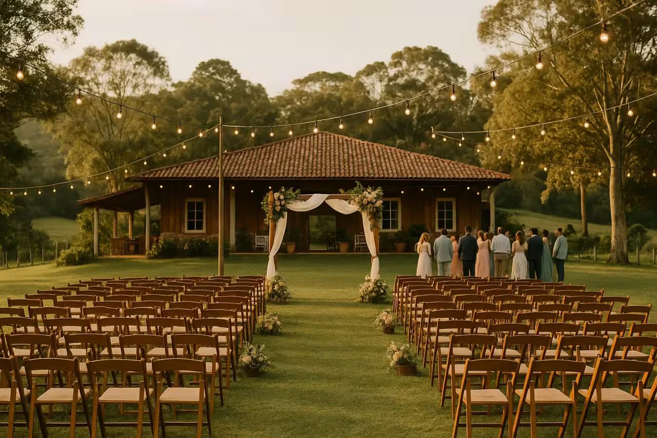 As Melhores Chácaras para Casamentos em Curitiba