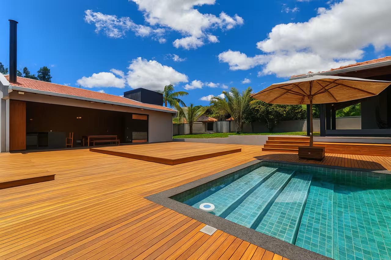 Chácara Lior House em Londrina, PR - Capacidade para 50 pessoas - Com area_verde, piscina